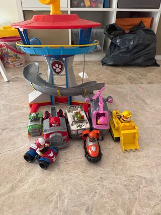 Patrulla Canina Torre y Vehículos