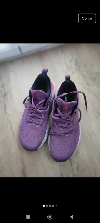 Zapatillas Asics Gel-Ziruss 8 Mujer Morado/Rosa