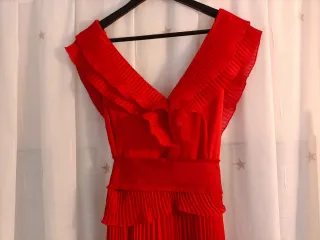 Vestido Largo Fiesta Rojo