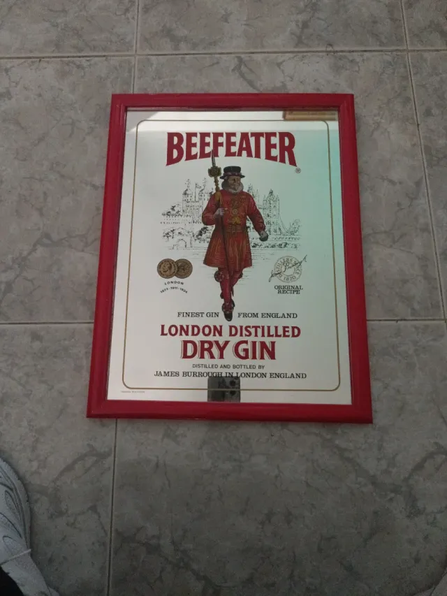 Specchio per gin secco Beefeater London
