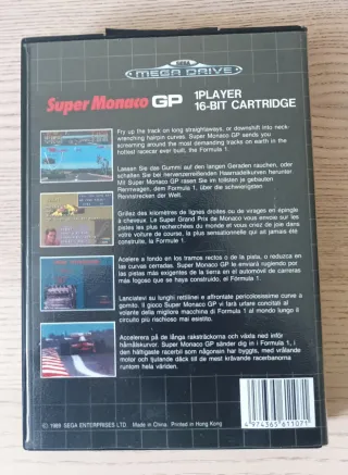 Super Monaco GP Mega Drive Sega
