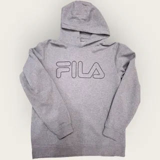 Felpa Fila con cappuccio grigia,taglia L