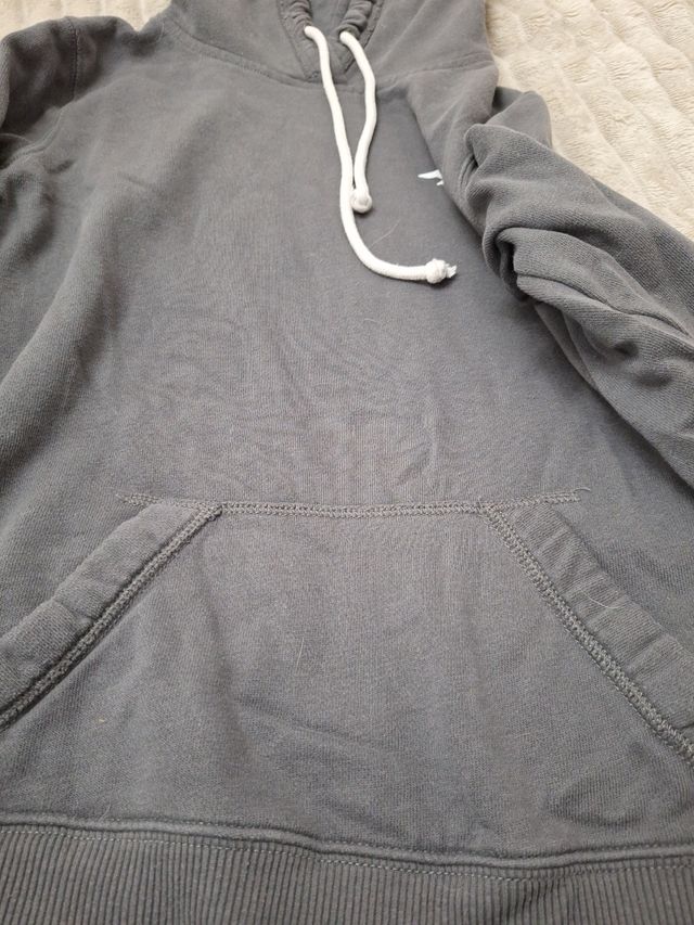 Sudadera Hollister Gris Oscuro