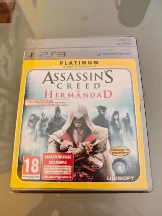 Precintado Assassin's Creed La Hermandad PS3 Plati