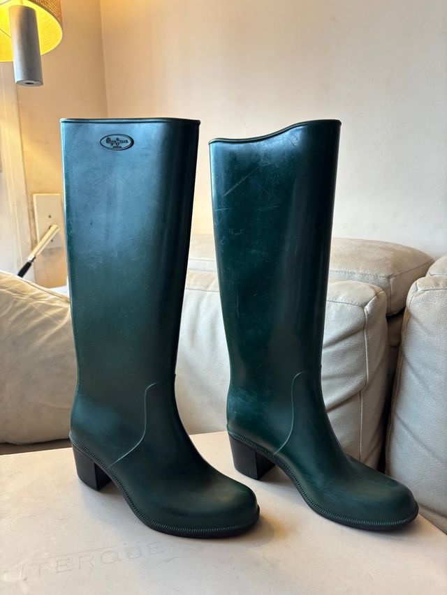 Botas de agua Pepe Jeans verdes