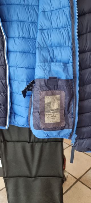 Piumino Armata di Mare blu
