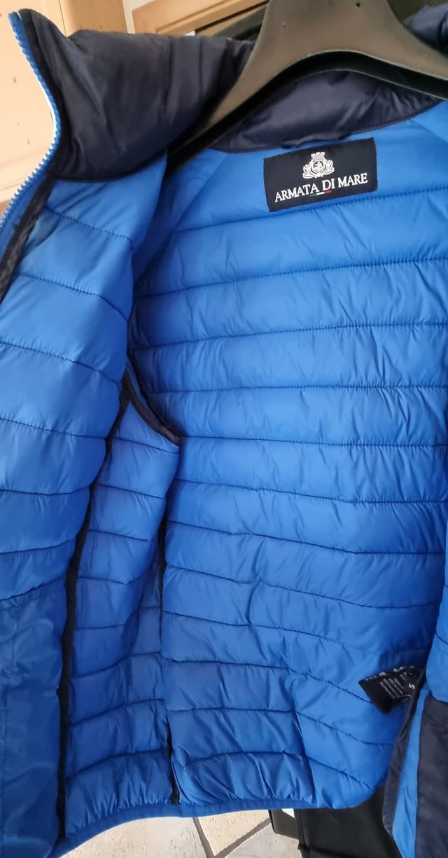 Piumino Armata di Mare blu
