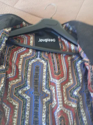 Chaqueta polipiel negra 