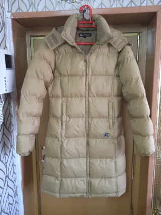 Cazadora Beige Acolchada