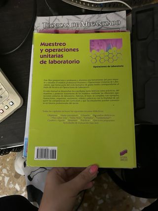 Muestreo y operaciones unitarias de laboratorio