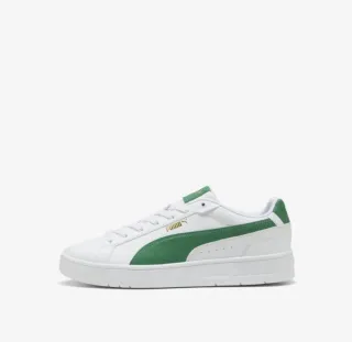 Zapatillas Puma Clásicas Hombre Blancas y Verdes 