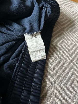 Chaqueta Vintage John Smith Negra y Turquesa