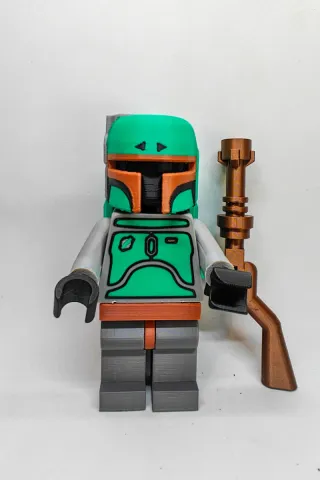 Lego Custom Boba Fett Figura