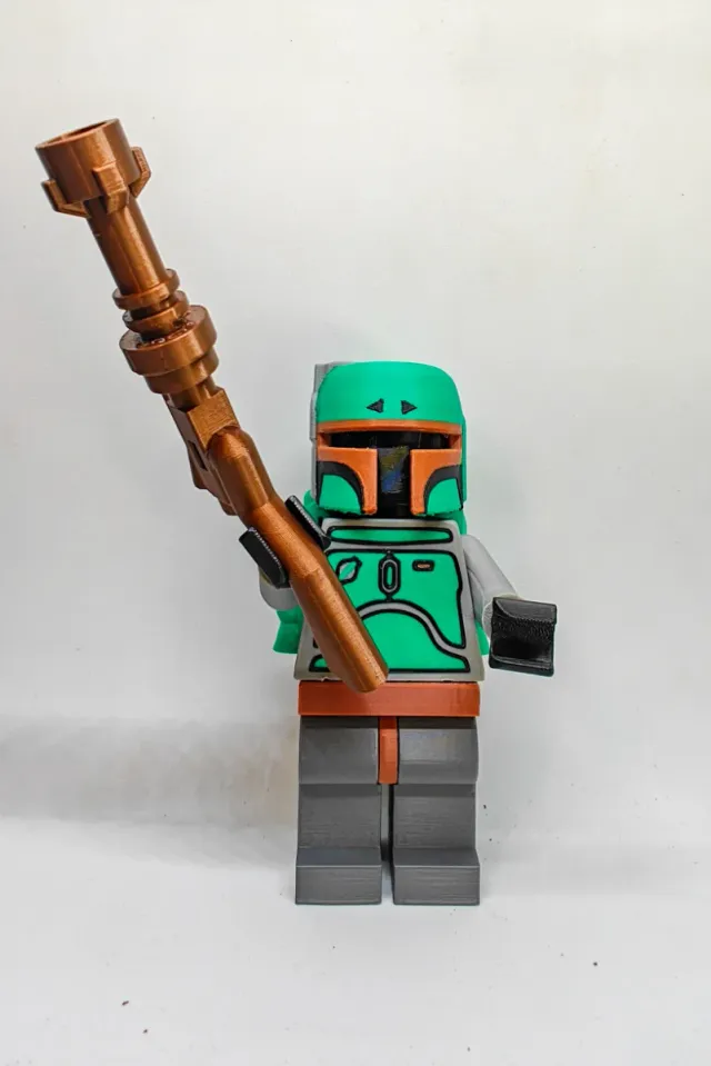 Lego Custom Boba Fett Figura