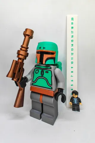 Lego Custom Boba Fett Figura