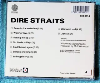  Dire Straits cd