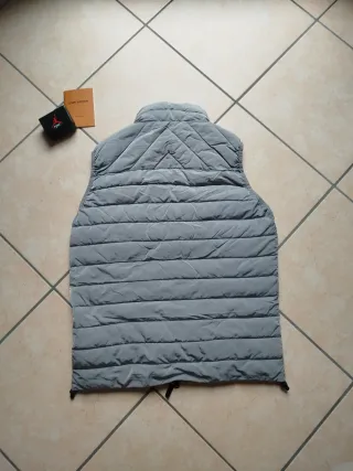 Gilet imbottito grigio 