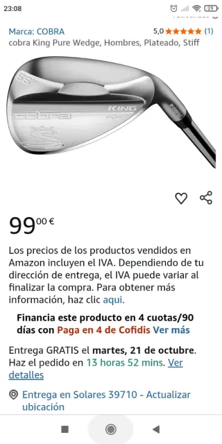 Sand Wedge de Golf
