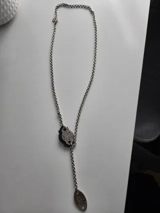 Colgante Uno de 50 Plata y Negro