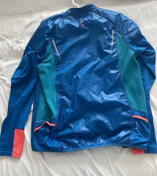 Chaqueta deportiva Joma hombre azul y salmón
