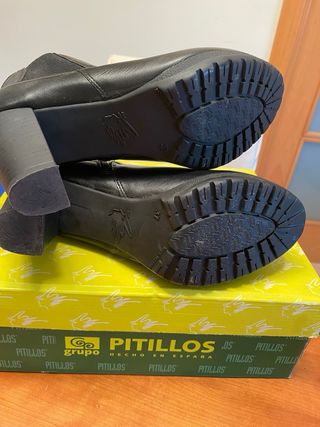 Botín Pitillos Negro Talla 37