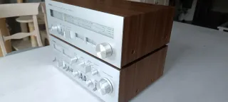 Conjunto amplificador Yamaha CA-810 y CT-810. 