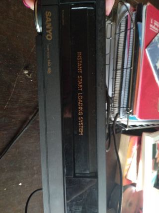 Reproductor video VHS Sanyo Instant Start Loading
