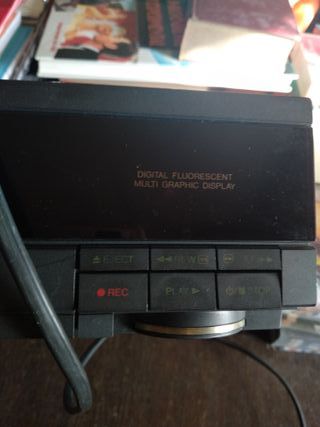 Reproductor video VHS Sanyo Instant Start Loading