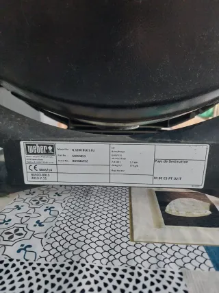 Barbecue Weber Q 1200 BLK S EU