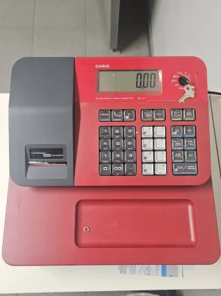 Caja Registradora Casio SE-G1 Roja