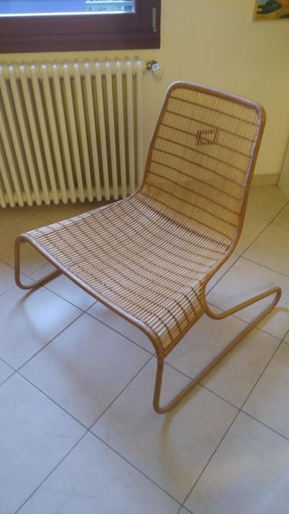 Sedia Rattan Vintage Naturale