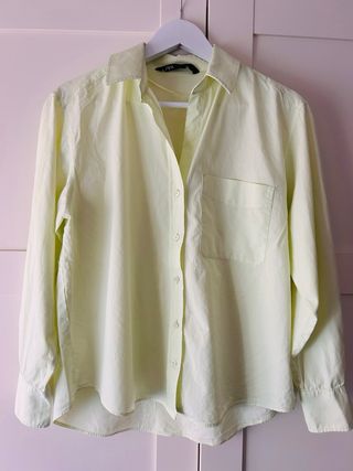 Camisa Zara verde