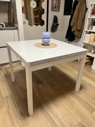 Tavolo bianco espandibile 4/6 posti