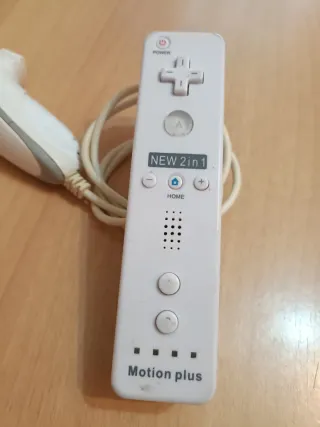 Mando Wii Motion Plus y Nunchuk
