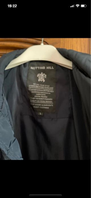 Giubbotto Notting Hill blu/Nero Taglia L