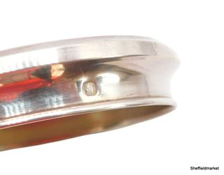 Set 4 barattoli argento e vetro