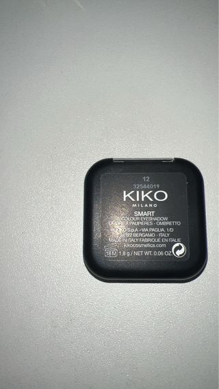 Sombra de ojos Kiko Milano marrón y dorado.  