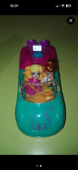 Lote de juguetes Polly Pocket y más