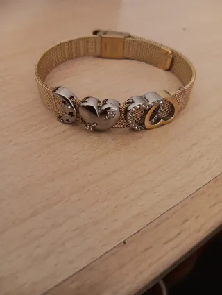 Pulsera Viceroy Acero Inoxidable Corazones