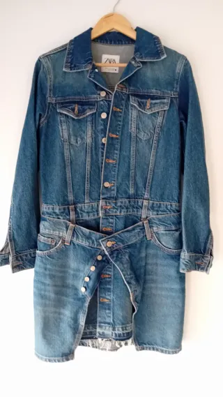 Vestido vaquero Zara