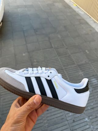 Adidas Samba Blancas y Negras