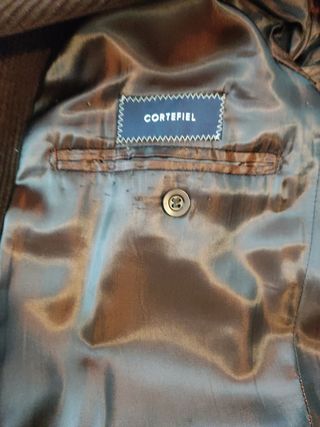 Abrigo Cortefiel Marrón Hombre