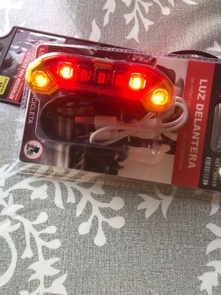 Luz Delantera Bicicleta USB