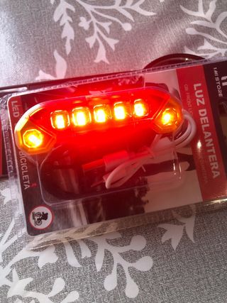 Luz Delantera Bicicleta USB