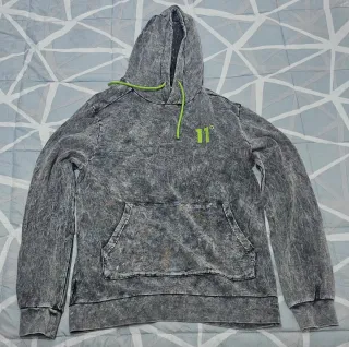 Sudadera 11 Degrees Gris con cordones