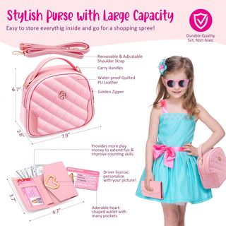 ✨ - Bolso de Niña con Accesorios Juguetes de Princ