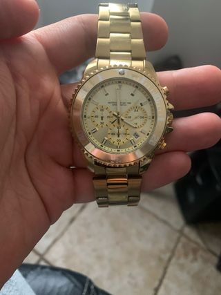 Orologio Biden Uomo Oro Cronografo