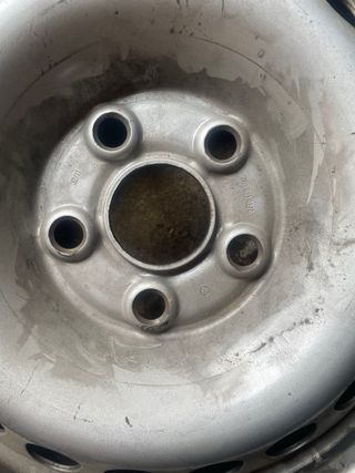 Llantas de chapa (4 unidades)