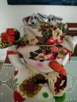 Muñeco de Nieve Decorativo