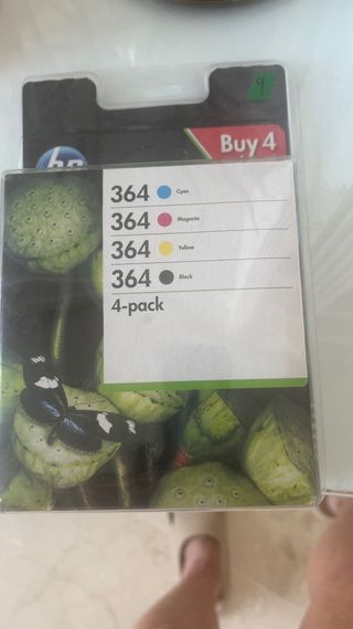 Pack 4 Cartuchos HP 364 Originales Precintados
